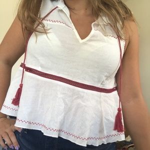 super cute peplum top